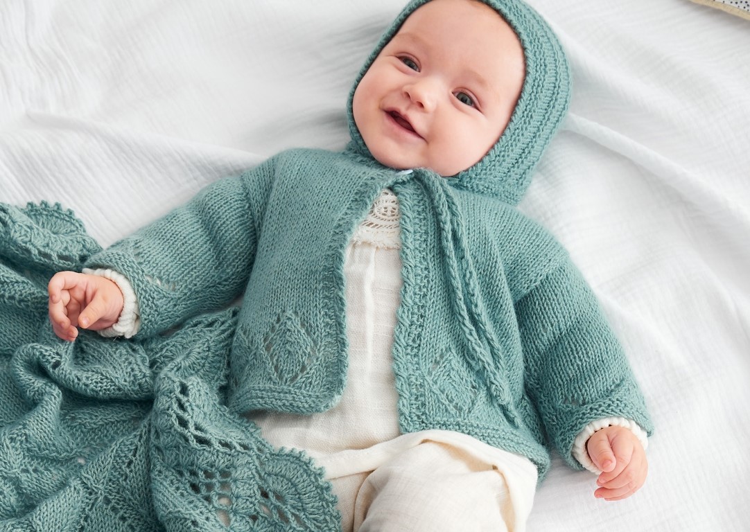 Artikelbild 1 des Artikels “Babyjacke (I) aus Ecopuno “