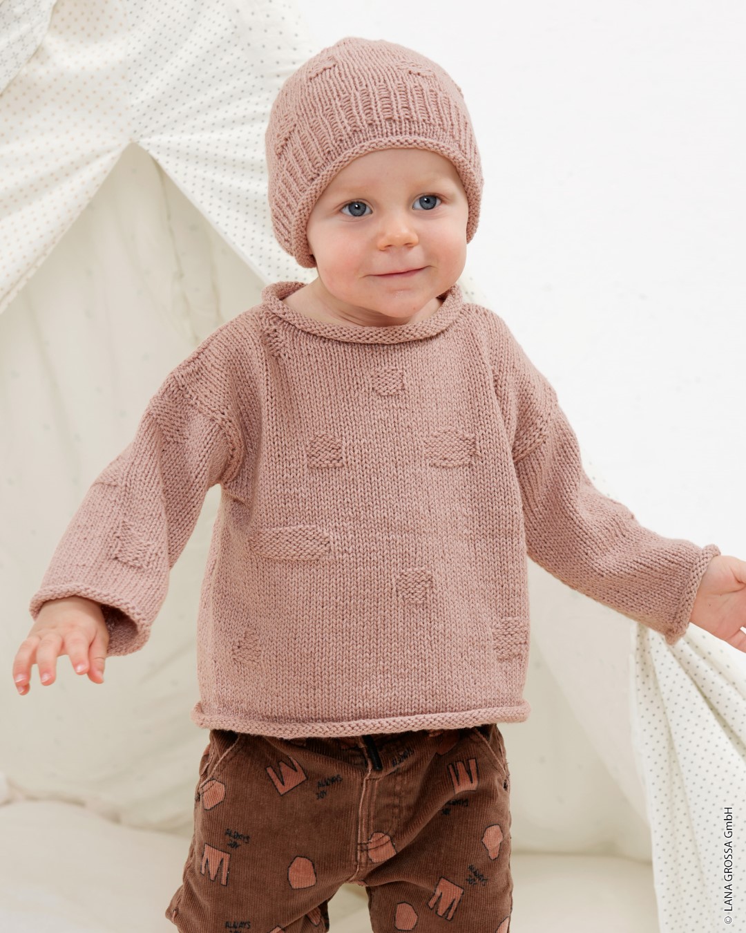 Artikelbild 1 des Artikels “Pullover Mit Einstrickmuster aus Alta Moda Cotolana “