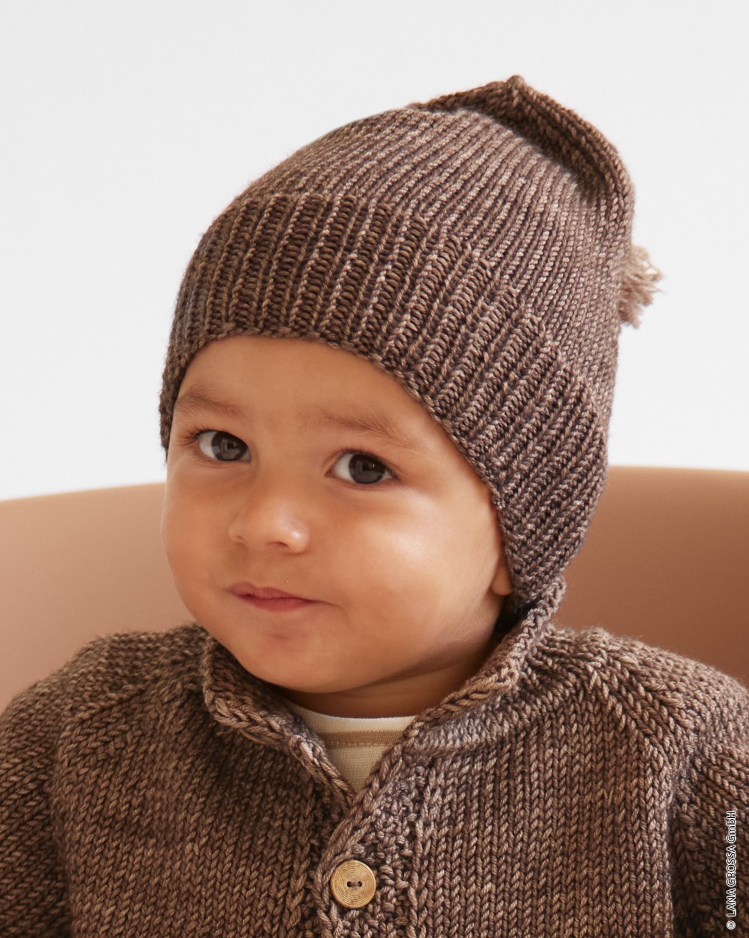 Artikelbild 1 des Artikels “Mütze Mit Quaste aus Cool Wool Big Vintage “