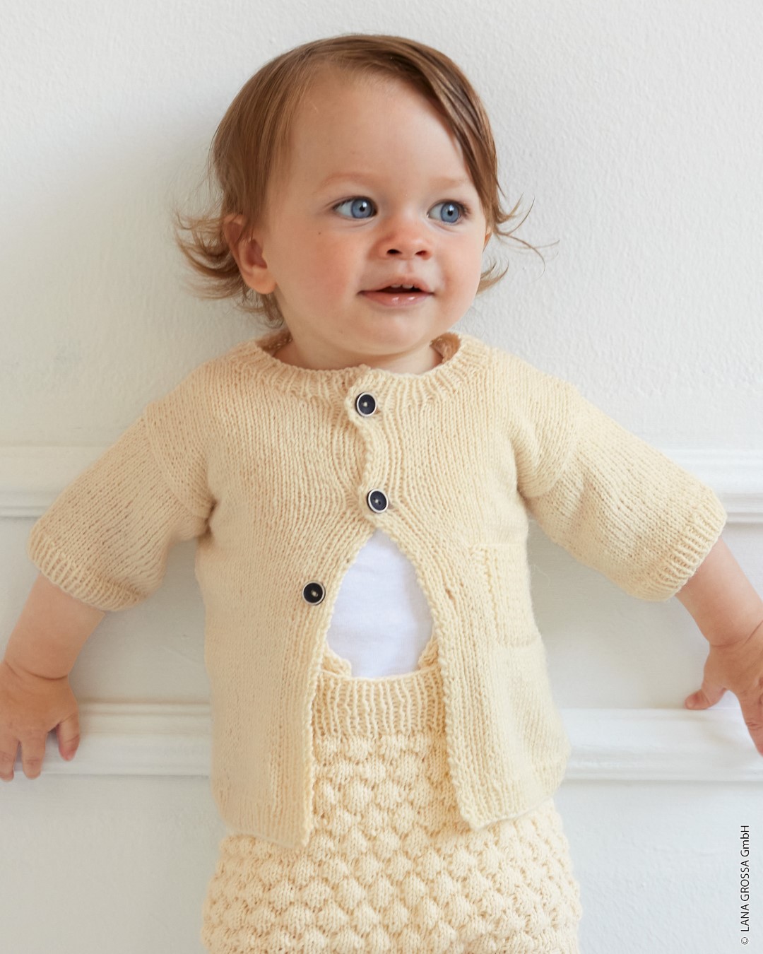Artikelbild 1 des Artikels “Jacke Mit Tasche aus Cool Wool Baby “