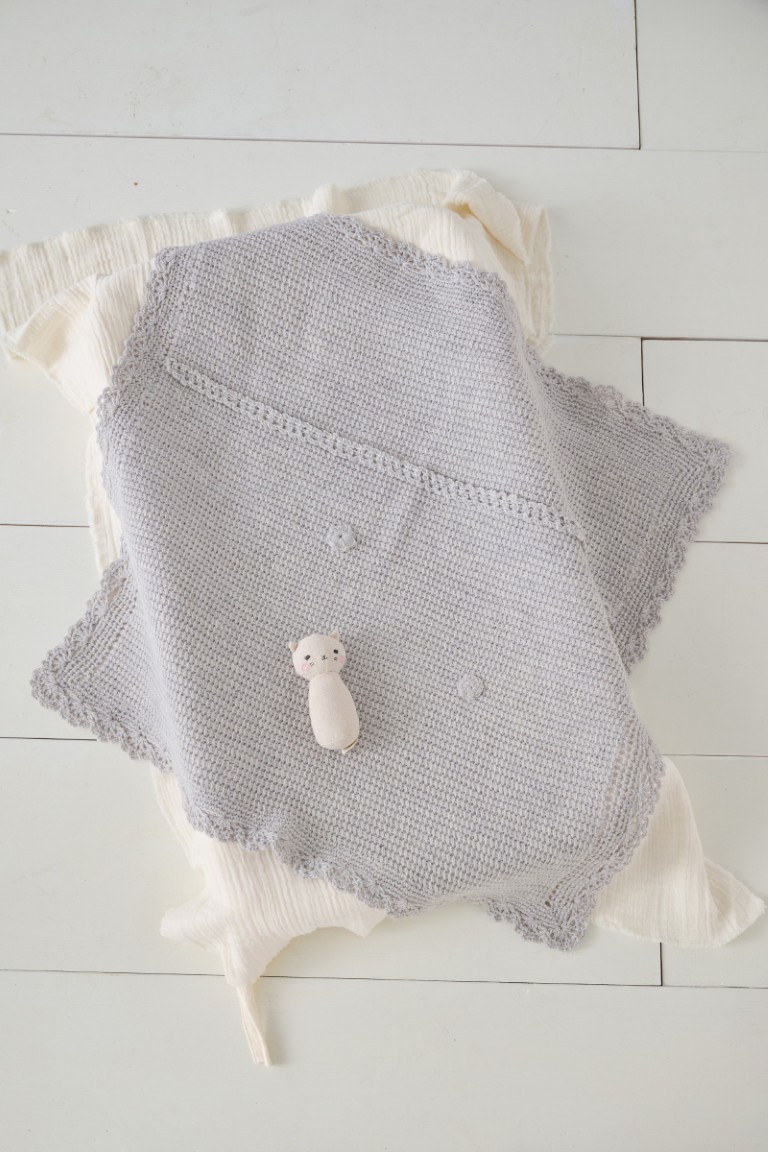 Artikelbild 1 des Artikels “Decke Mit Blümchen aus Cool Wool Baby “