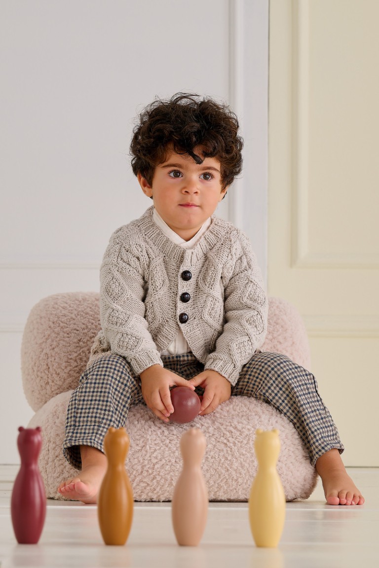Artikelbild 1 des Artikels “Jacke Mit Zopfmuster aus Cool Wool Big “