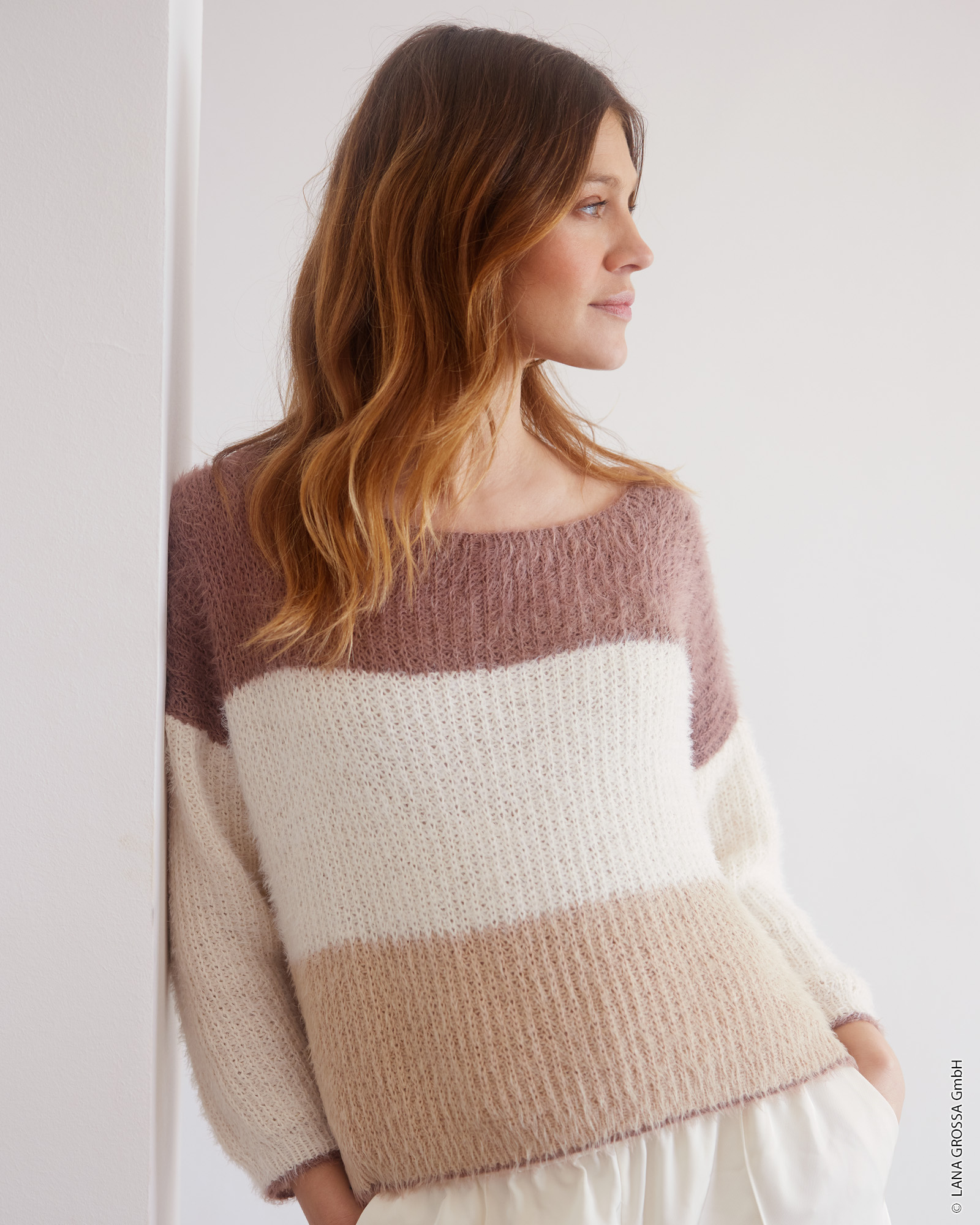 Artikelbild 1 des Artikels “Pullover Im Halbpatent aus Per Fortuna (GOTS) “
