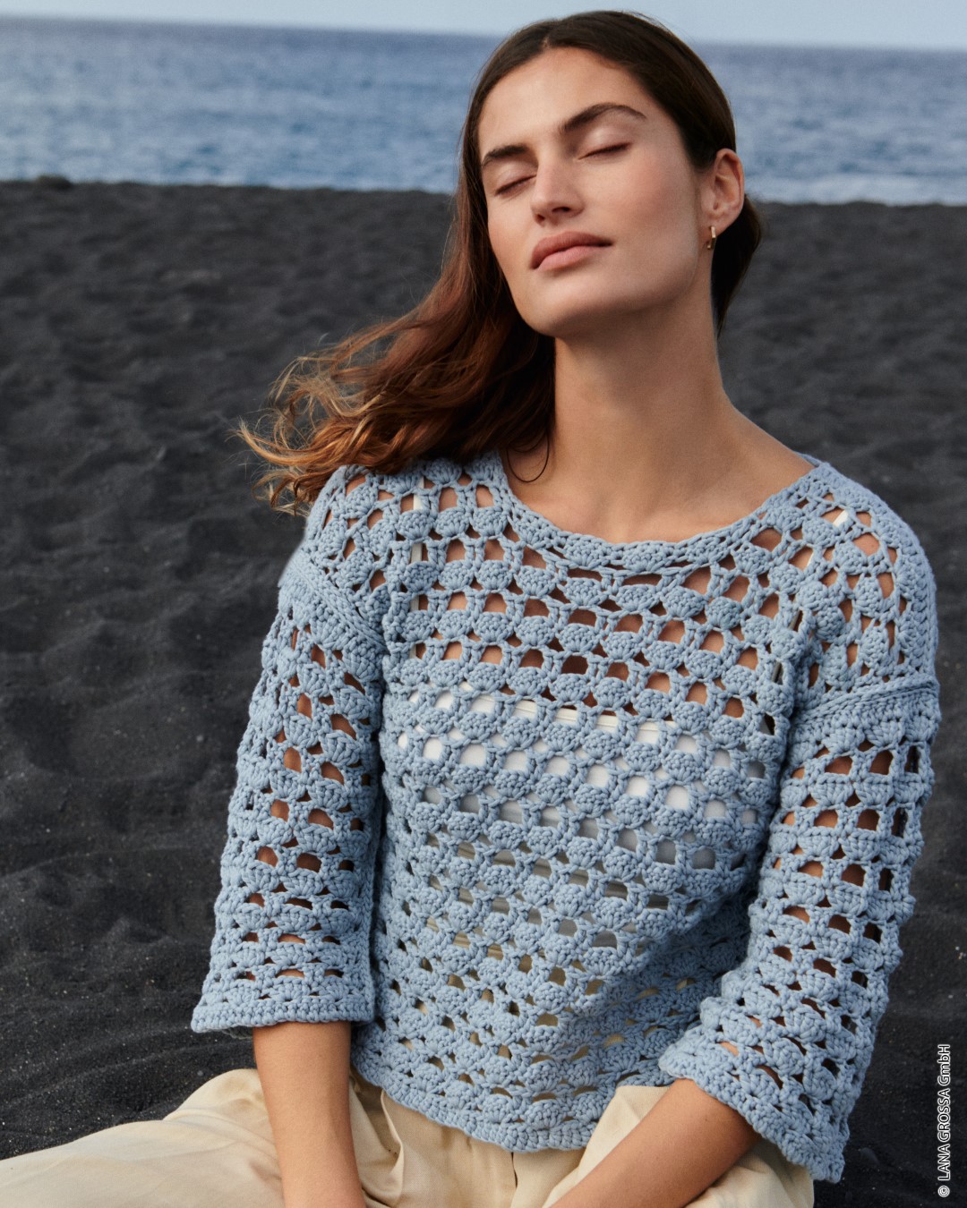 Artikelbild 1 des Artikels “Häkelpullover aus The Tube Fine “