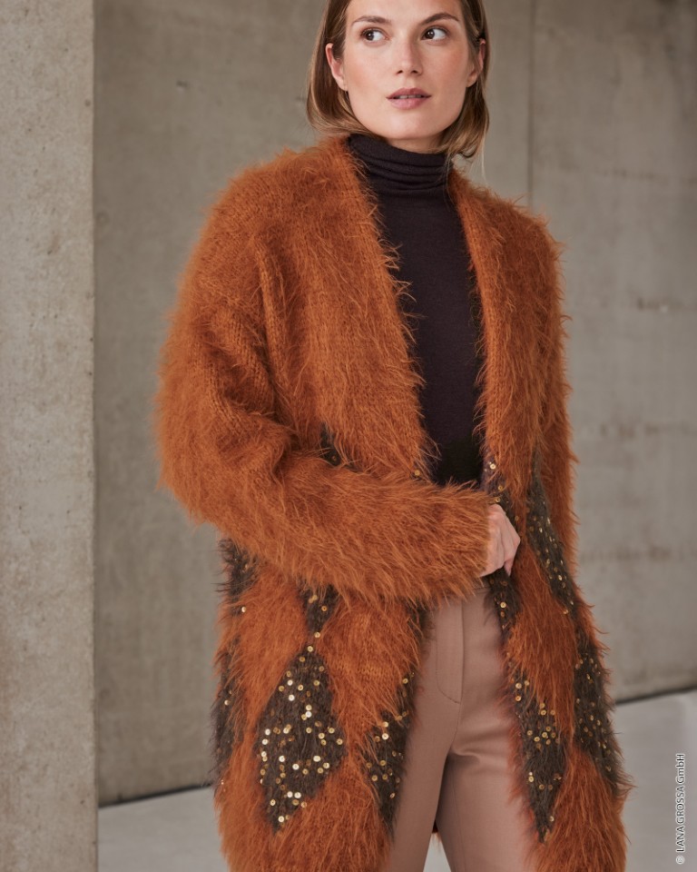 Artikelbild 1 des Artikels “Jacke Mit Rauten aus Ecopuno & Basta & Cosmo “
