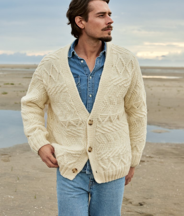 Artikelbild 1 des Artikels “Jacke aus Cool Merino Big (Color) “