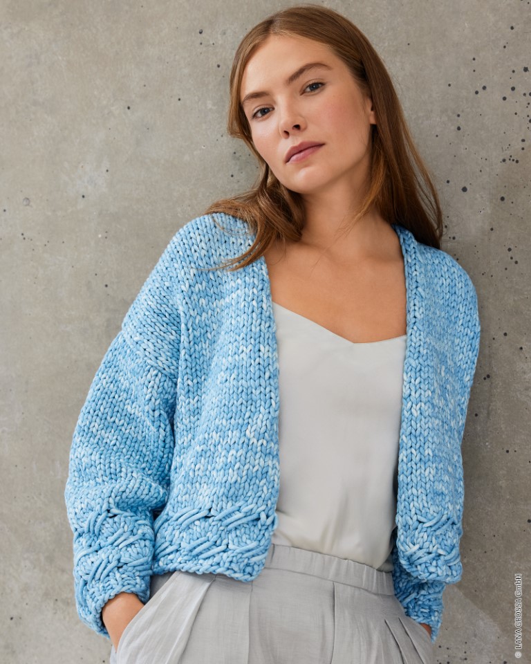 Artikelbild 1 des Artikels “Jacke Mit Diagonalmuster aus Gelato (Vintage) “