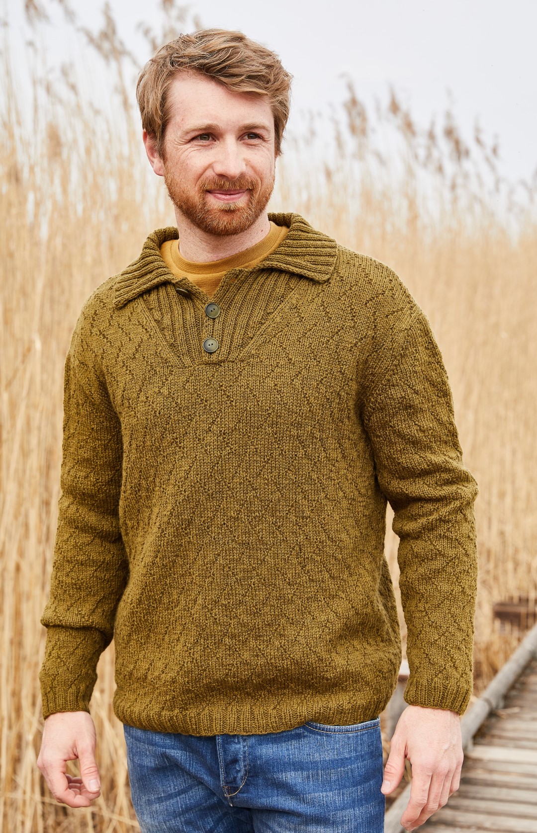 Artikelbild 1 des Artikels “Herrenpullover aus LandLust Alpaka Merino 160 “