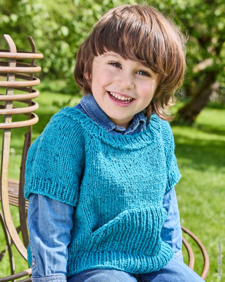 Artikelbild 1 des Artikels “Top Down Kinderpullunder aus Landlust Soft Tweed 90 “