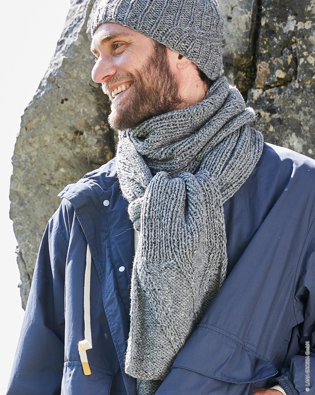 Artikelbild 1 des Artikels “Schal Mit Rippenmuster aus Landlust Soft Tweed 90 “