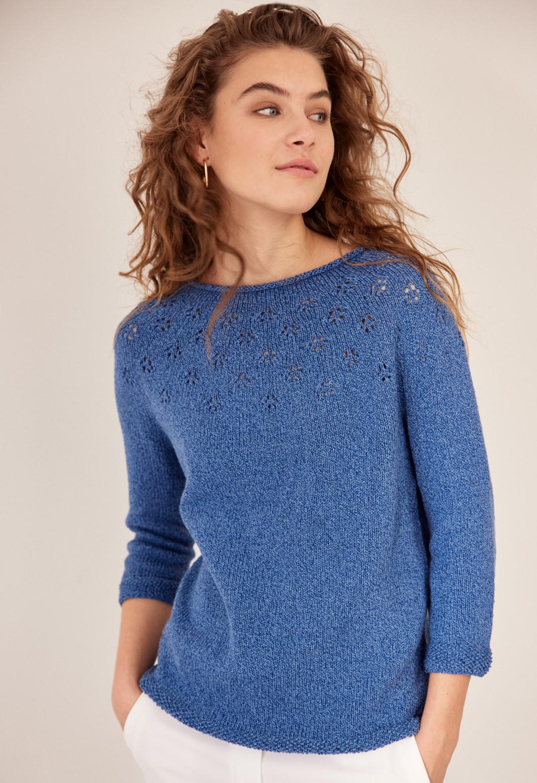 Artikelbild 1 des Artikels “Raglanpullover (II) aus LandLust Sommerseide “