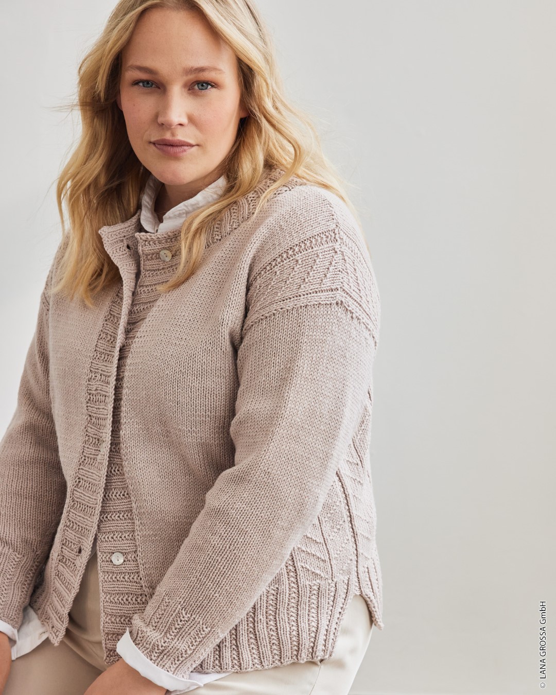 Artikelbild 1 des Artikels “Jacke Im Strukturmuster aus Cool Wool Big “