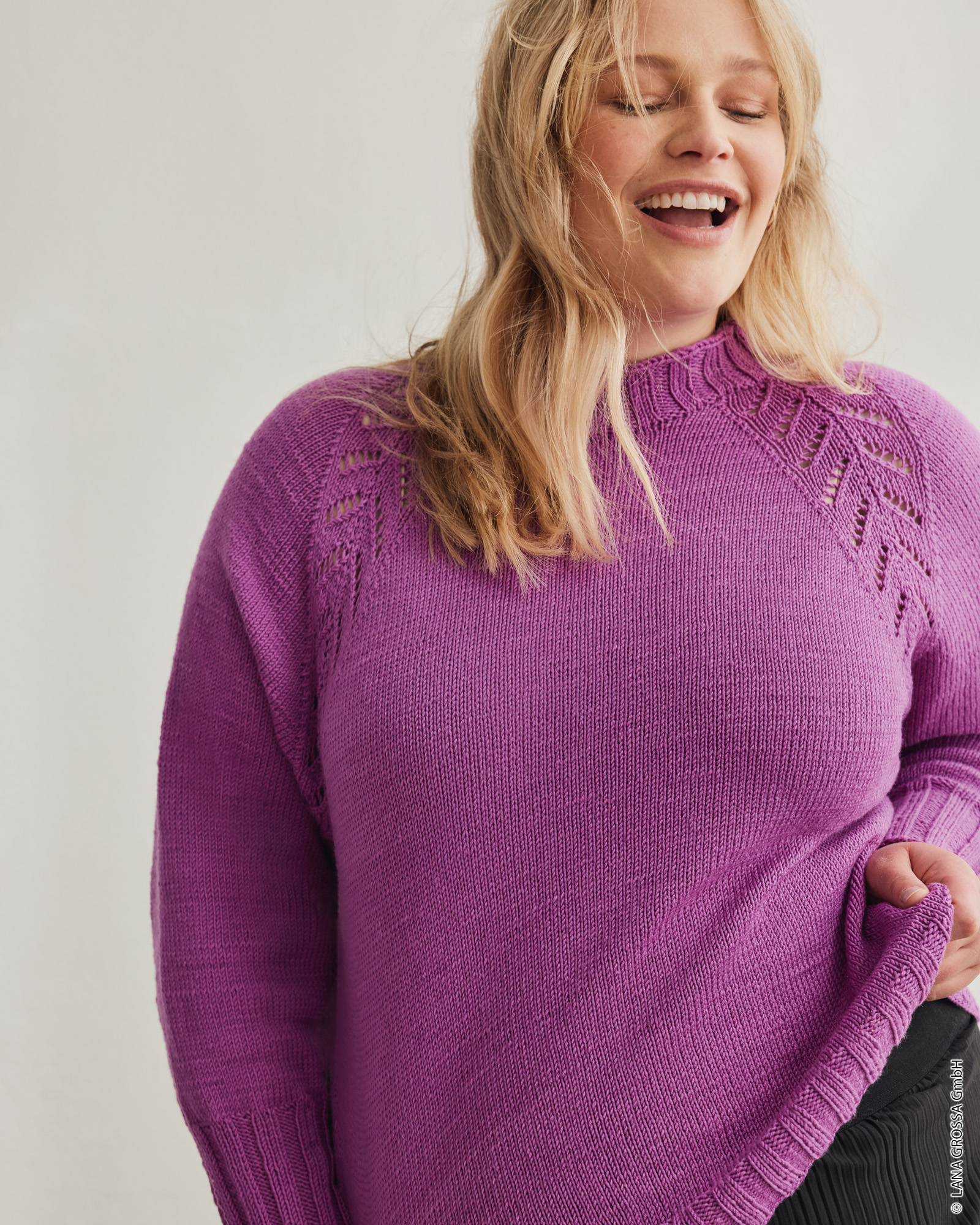 Artikelbild 1 des Artikels “Turtleneck Pullover aus Cool Wool “