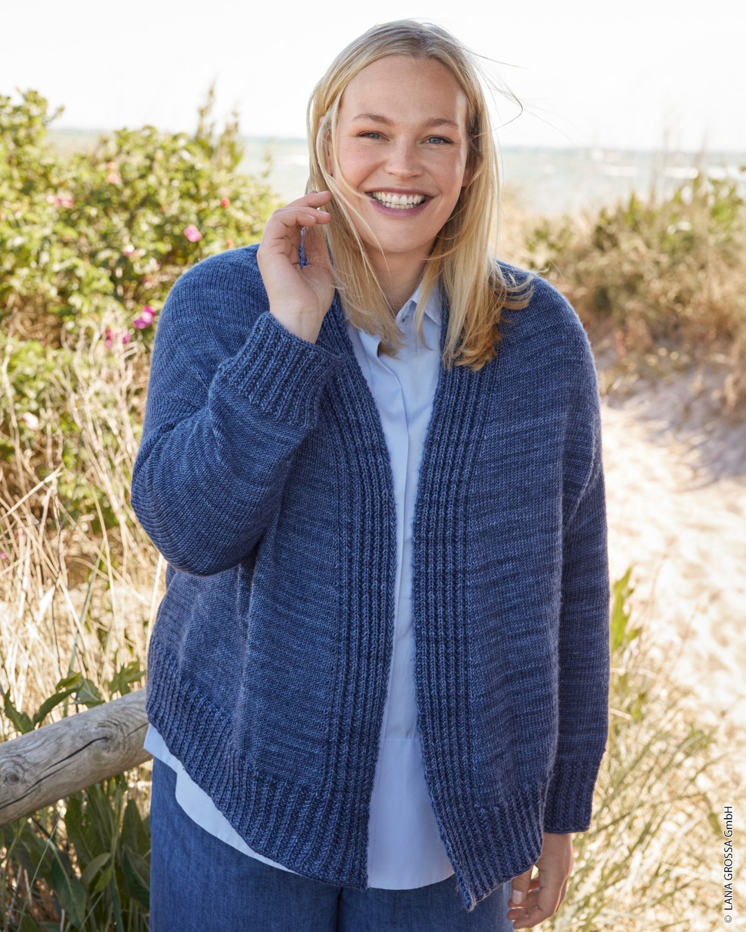Artikelbild 1 des Artikels “Jacke Mit Randblenden aus Cool Wool Vintage “