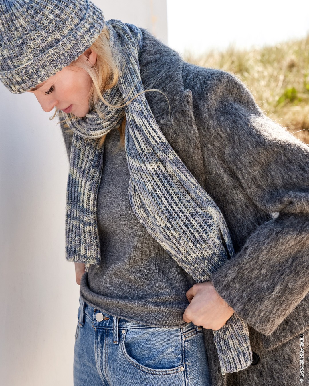 Artikelbild 1 des Artikels “Schal Im Patentmuster aus Cool Wool Print “