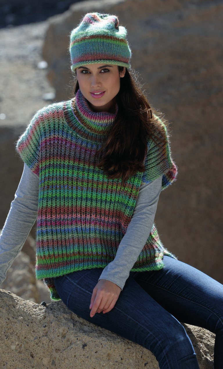 Artikelbild 1 des Artikels “Rippenpullunder und Beanie aus Linie 359 Fano “