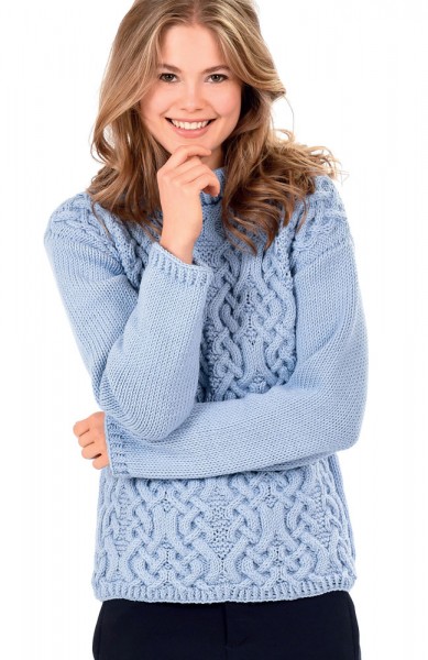 Artikelbild 1 des Artikels “Zopfmusterpulli aus Kaschmerin “