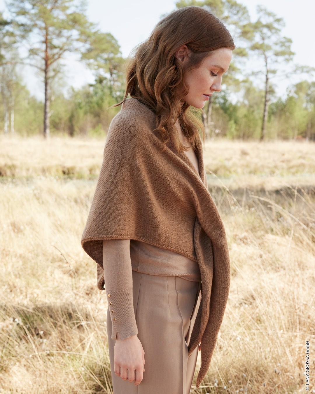Artikelbild 1 des Artikels “Dreieckstuch Mit Schlaufe aus Cashmere 16 Fine “