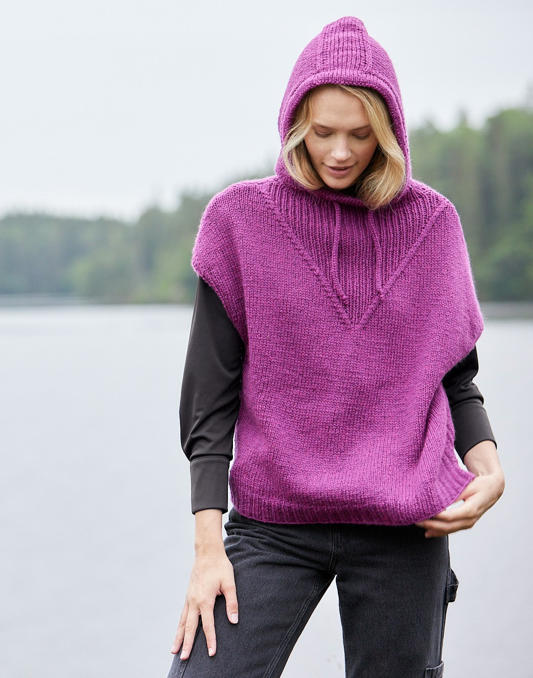 Artikelbild 1 des Artikels “Feel Good Slipover (von Tanja Steinbach) aus Cool Merino “