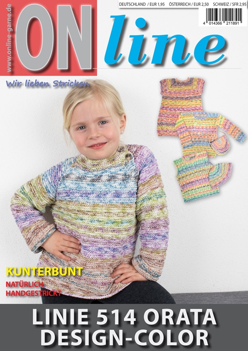 Artikelbild 1 des Artikels “ONline Stricktrends for Kids - Linie 514 Orata “