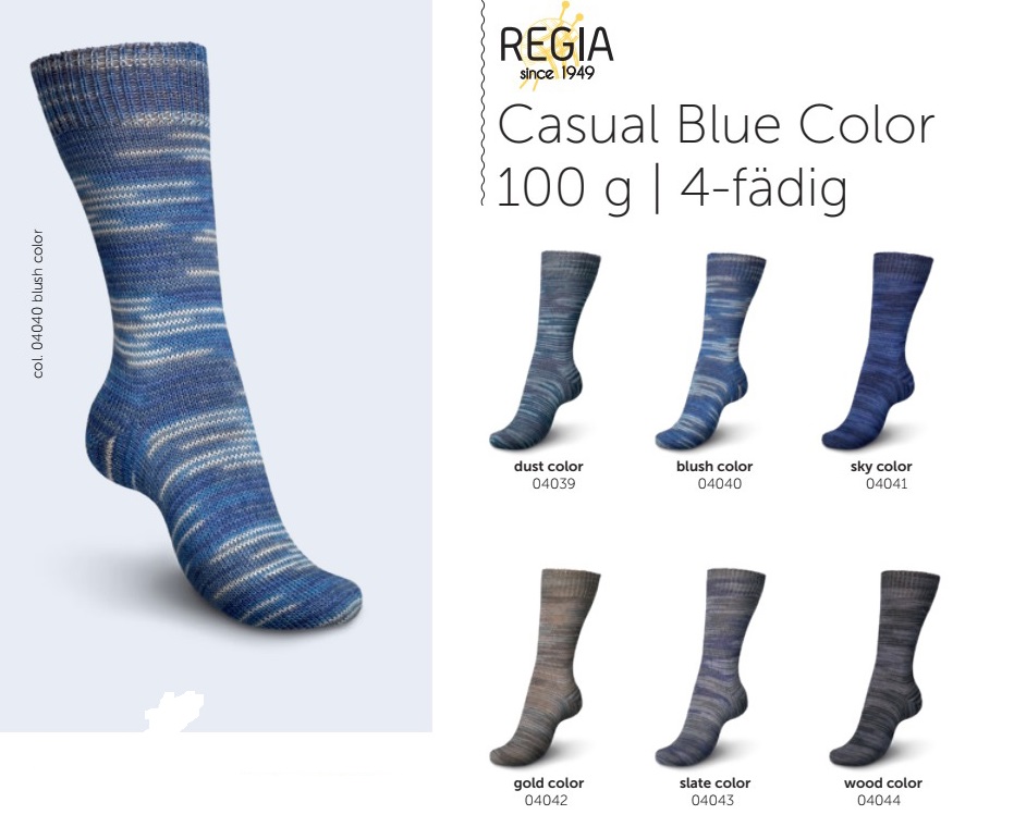 Artikelbild 1 des Artikels “Regia 4-fach Casual Blue Color “