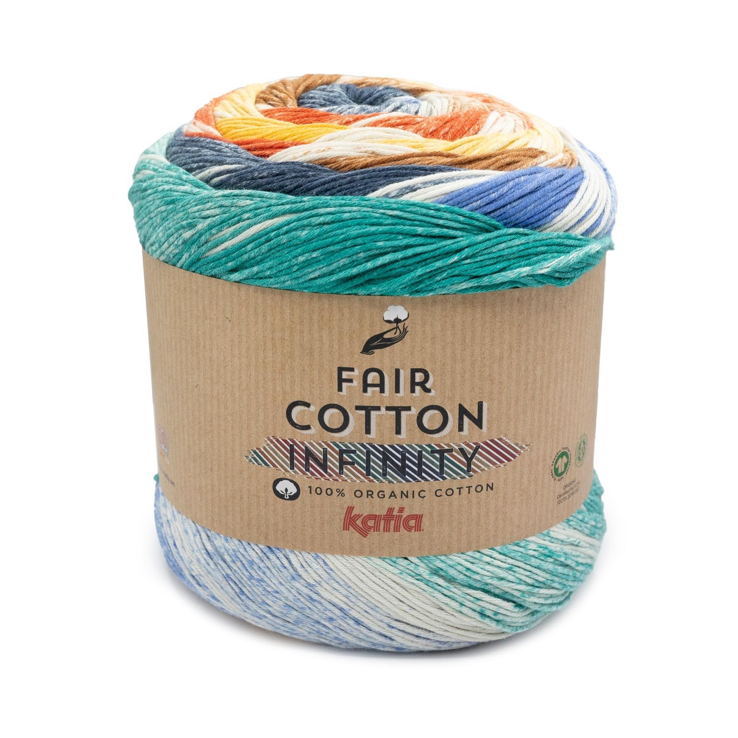 Artikelbild 1 des Artikels “Katia Fair Cotton Infinity 200g “