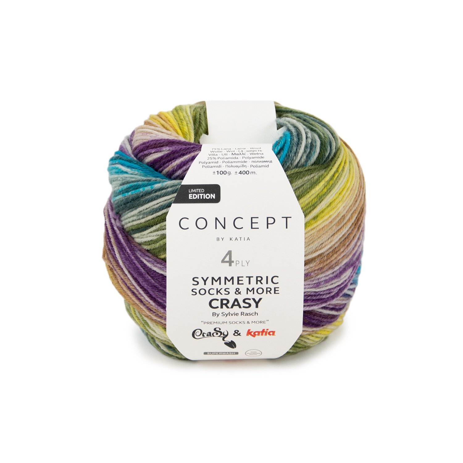Artikelbild 1 des Artikels “Katia Concept Symmetric Socks & More: CraSy by Silvie Rausch “