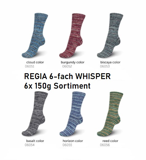 Artikelbild 1 des Artikels “Sortiment - 6x REGIA 6-fach Whisper Color “