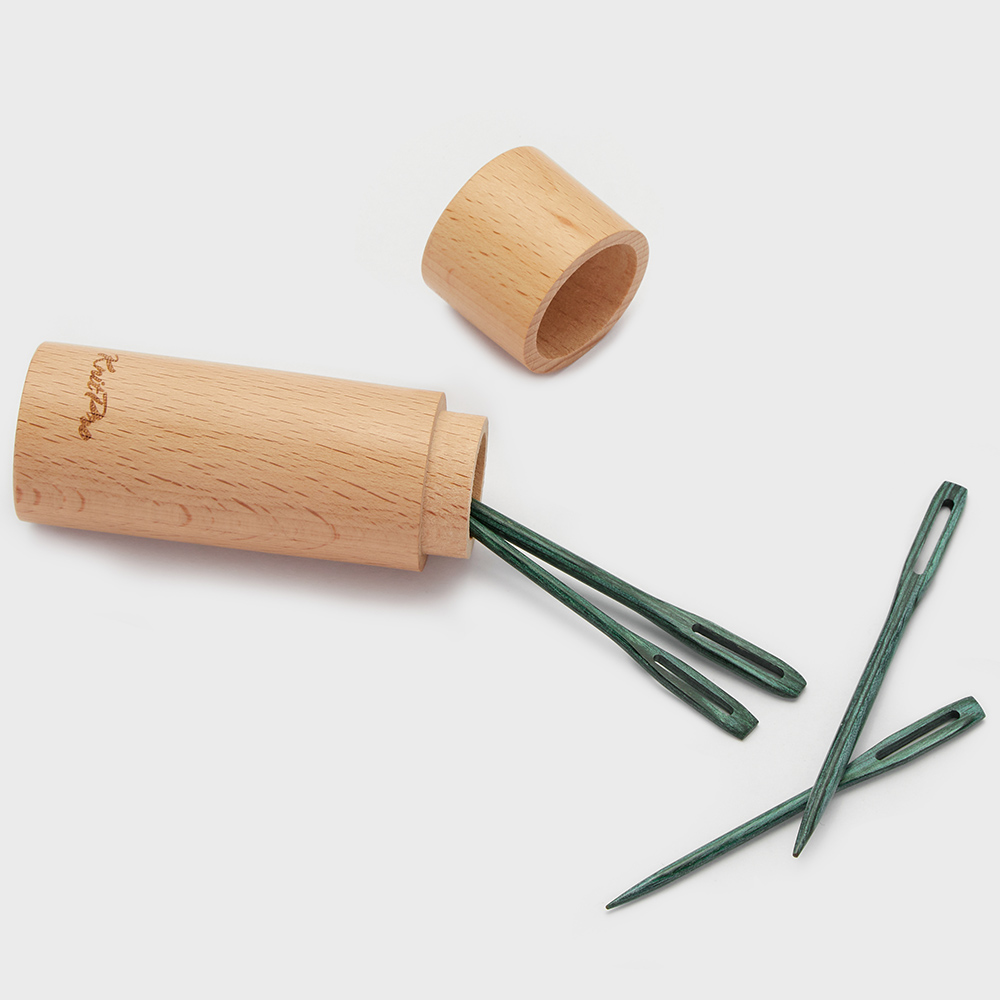 Artikelbild 1 des Artikels “Knit Pro Mindful hölzerne Vernähnadeln “
