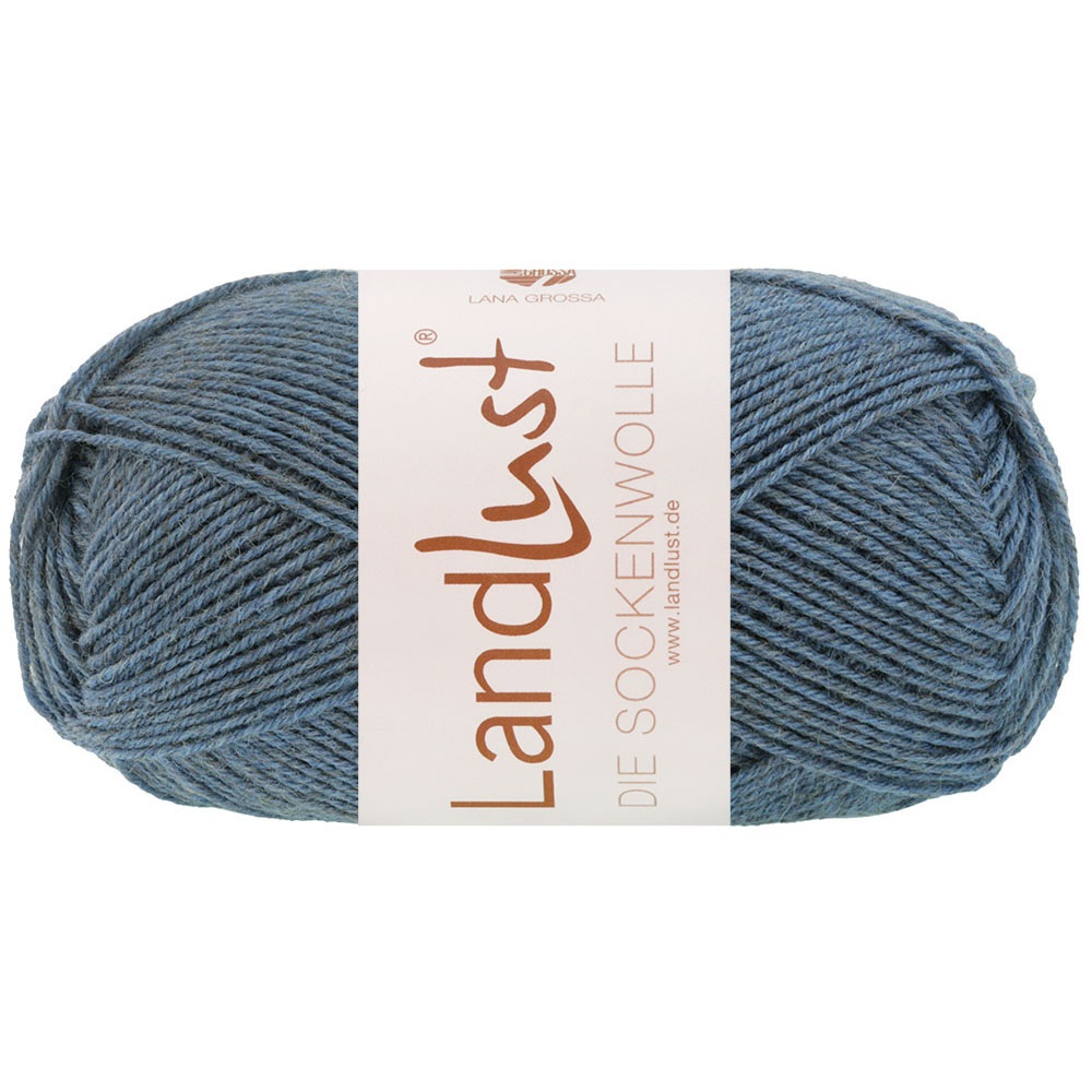 Artikelbild 1 des Artikels “LandLust die Sockenwolle 50g Melange 4-fach “