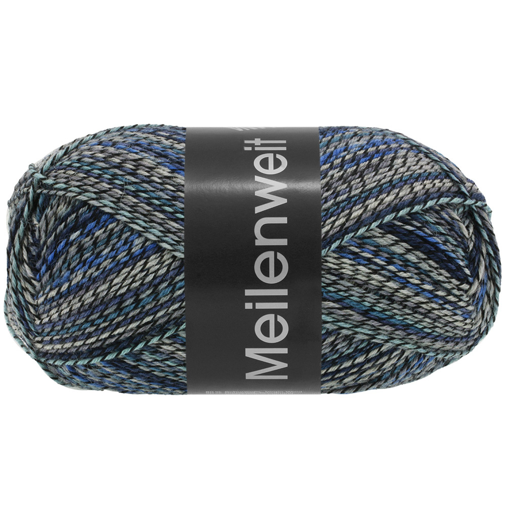 Artikelbild 1 des Artikels “MEILENWEIT 100g Denim Mix Black Blue “