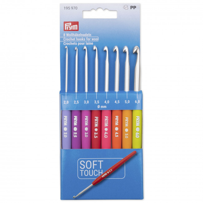 Artikelbild 1 des Artikels “PRYM Wollhäkelnadel-Set Softgriff “
