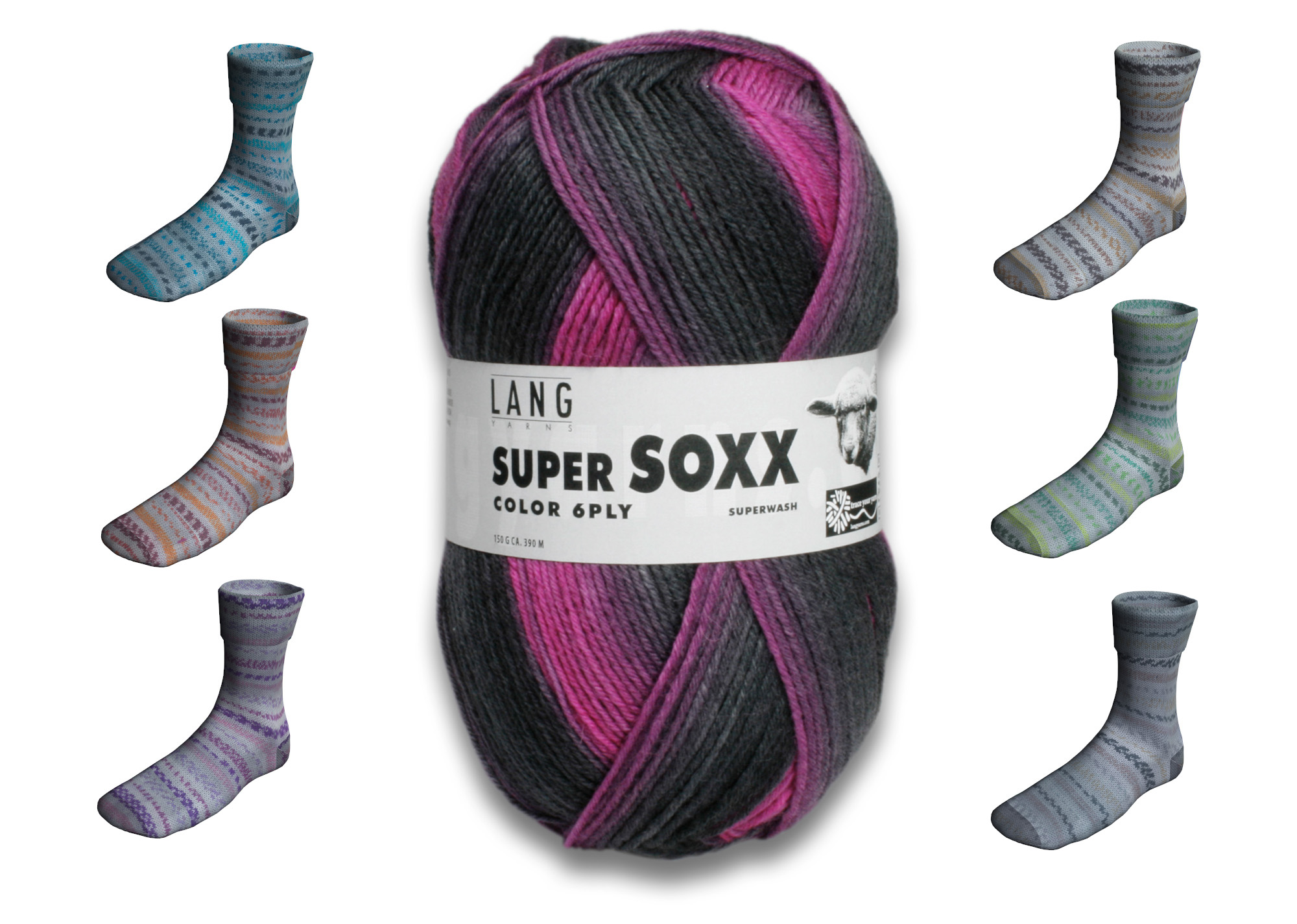 Artikelbild 1 des Artikels “Super Soxx 150g 6-fach NordicSoxx “
