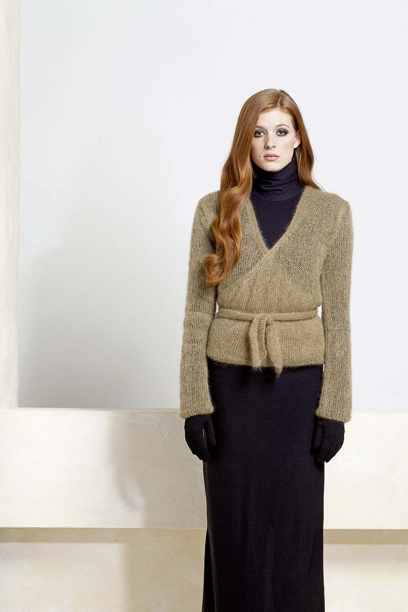 Artikelbild 1 des Artikels “Wickeljacke aus Mohair Luxe “