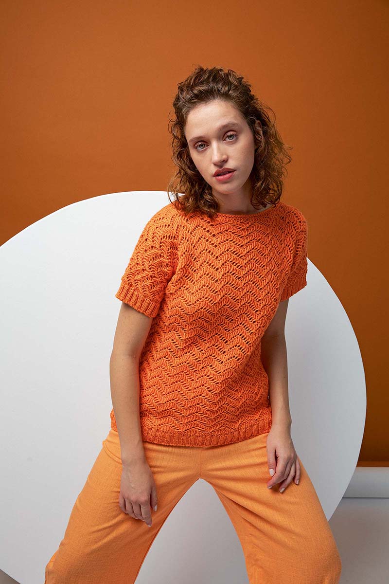 Artikelbild 1 des Artikels “Pullover Amina aus Amira Light 1111.0196 - Kiesel | M-L (400g)“