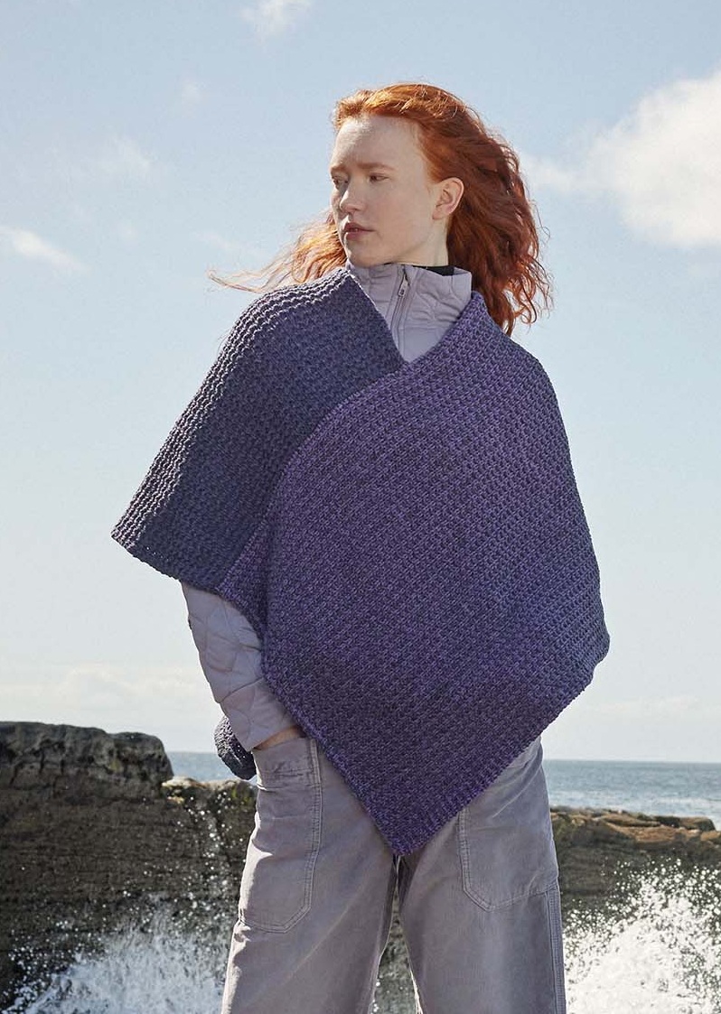 Artikelbild 1 des Artikels “Poncho Deidre aus Donegal Woolen Spun “