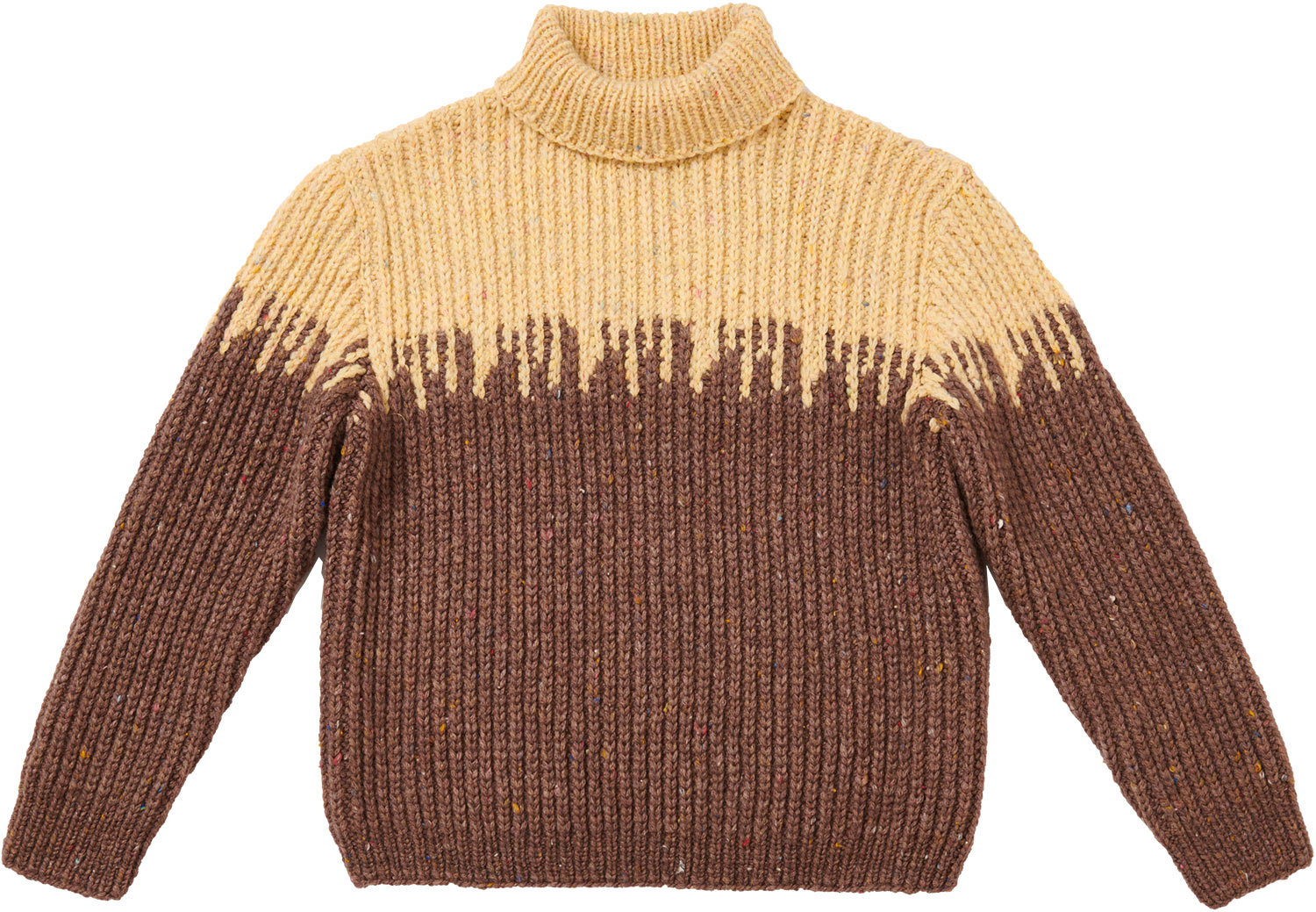 Artikelbild 1 des Artikels “Pullover mit Zackenpasse aus Lang Yarns Yoko “