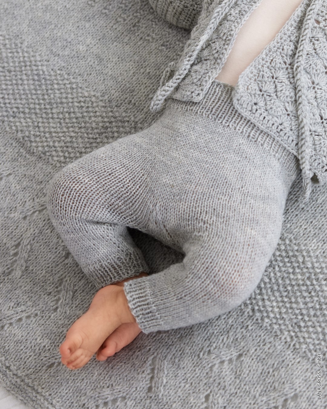 Artikelbild 1 des Artikels “Hose Mit Rippenbund aus Cool Wool Baby “