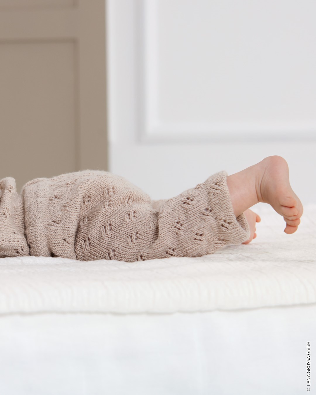 Artikelbild 1 des Artikels “Hose Mit Ajourmuster aus Cool Wool Baby “