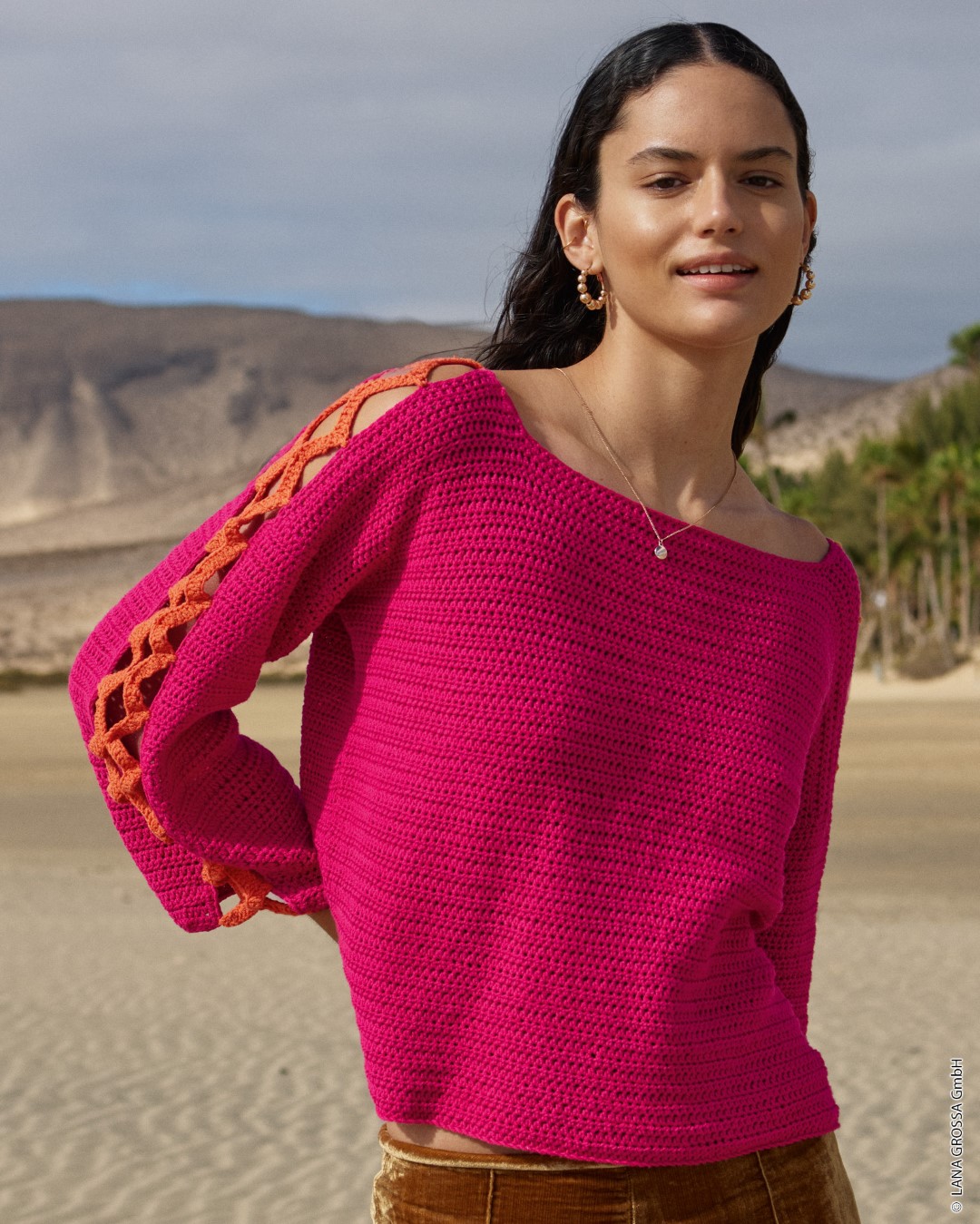 Artikelbild 1 des Artikels “Pullover in halben Stäbchen aus Elastico “