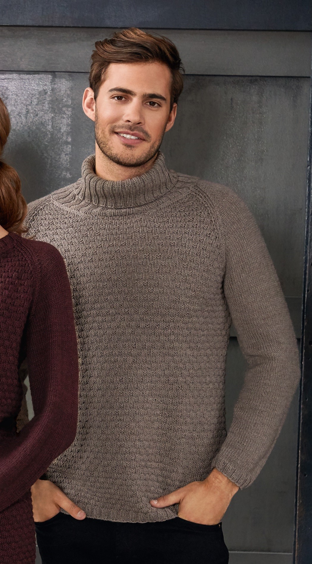 Artikelbild 1 des Artikels “Herrenraglanpullover aus Cool Wool “
