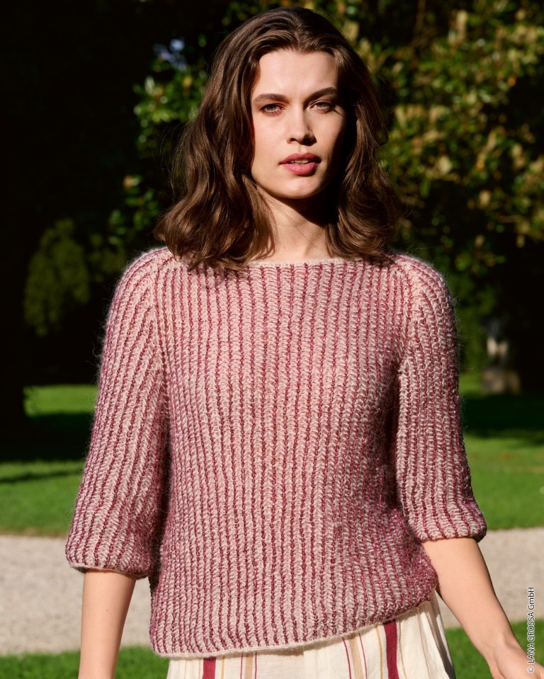 Artikelbild 1 des Artikels “Brioche-Pullover aus Glamour & Setasuri “