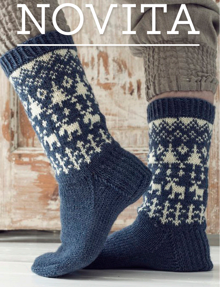 Artikelbild 1 des Artikels “Socken Waldausflug aus Novita Nalle “