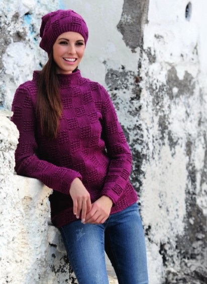 Artikelbild 1 des Artikels “Strukturpullover aus Linie 20 Cora “