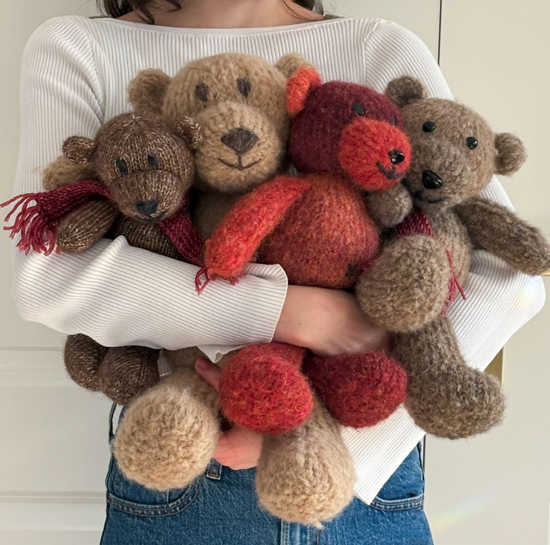 Artikelbild 1 des Artikels “Gestrickter Teddybär (Tanja Steinbach) “