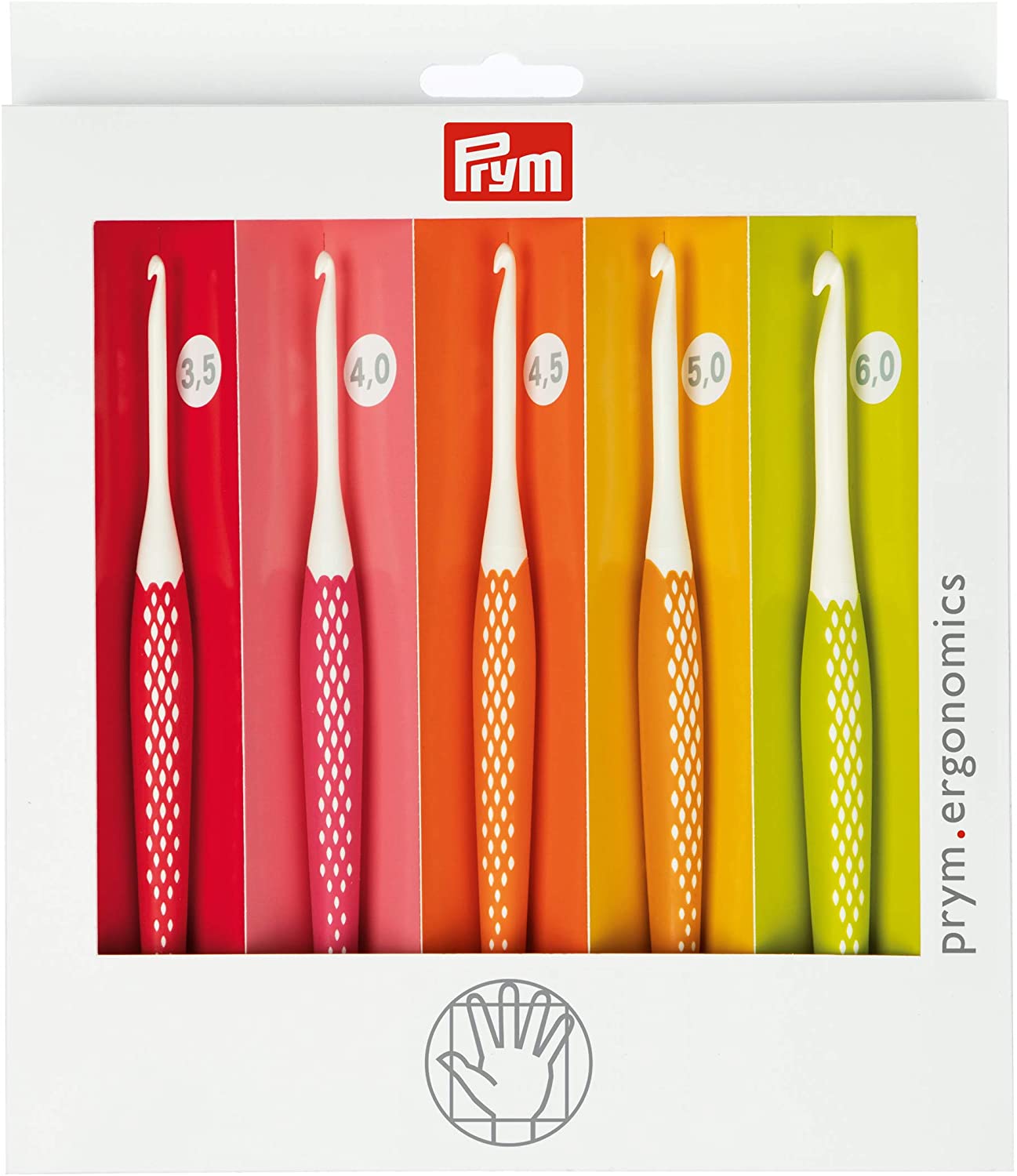 Artikelbild 1 des Artikels “Häkelnadelset Prym Ergonomics 3,5-6 mm “