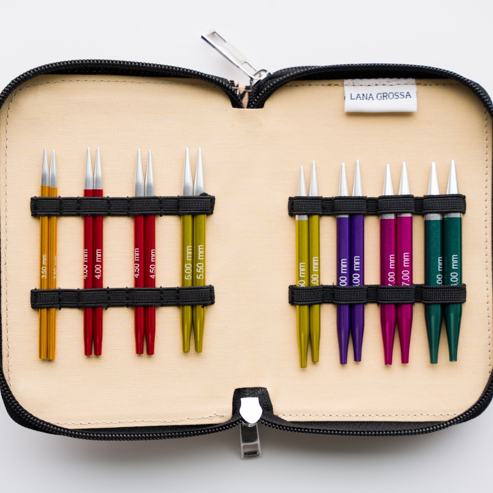 Artikelbild 1 des Artikels “Nadel-Set (kurz) Aluminium Rainbow “