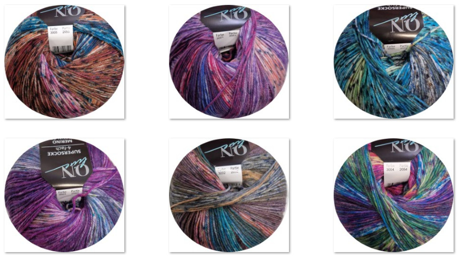 Artikelbild 1 des Artikels “ONline Supersocke Sort. 361 Merino Extra Fine Color 100g “