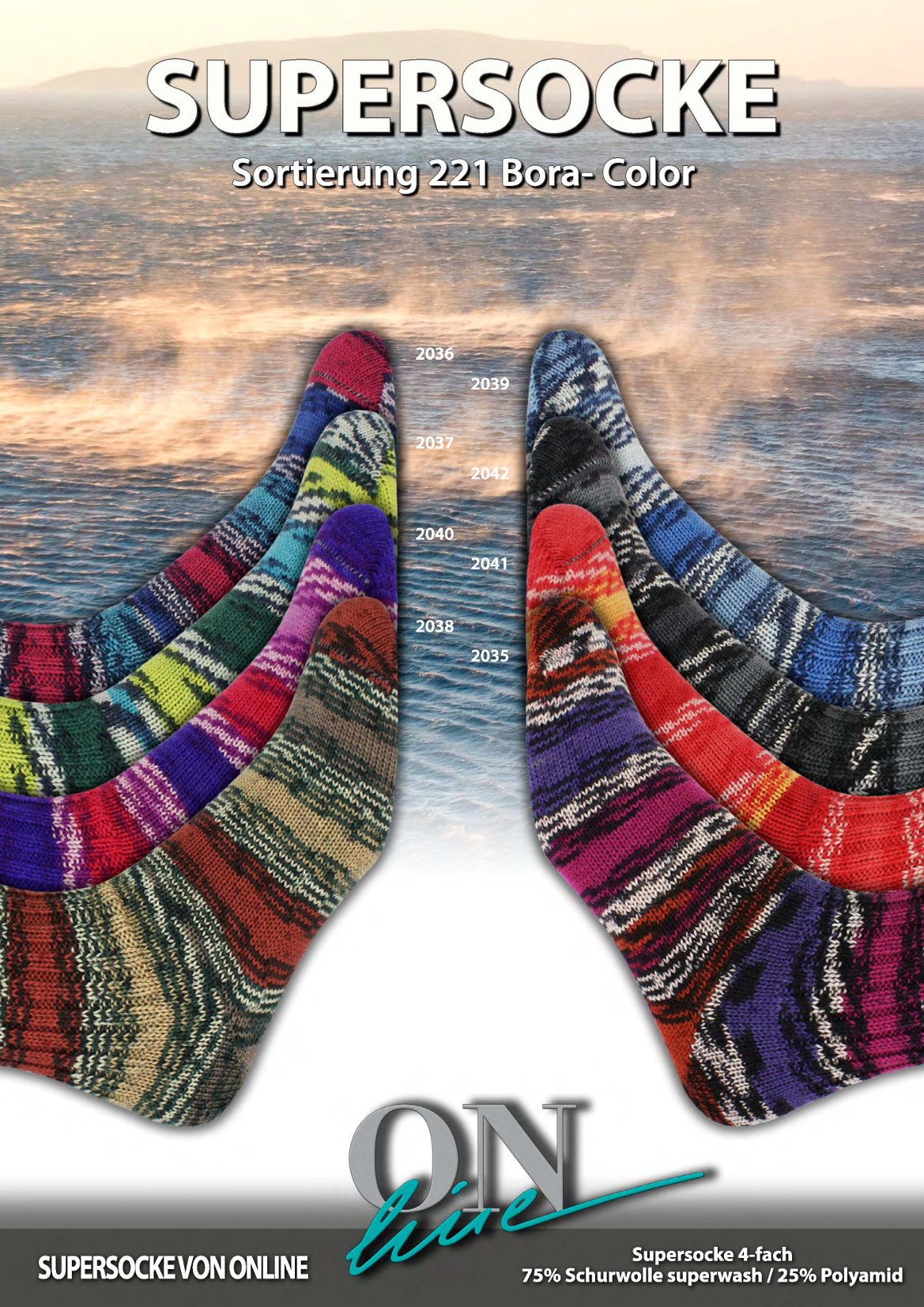 Artikelbild 1 des Artikels “ONline Bora-Color Sortiment 8x100g “