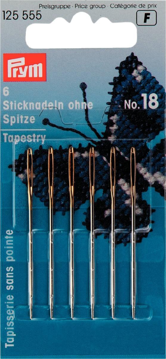 Artikelbild 1 des Artikels “PRYM Sticknadeln ohne Spitze No. 18 “